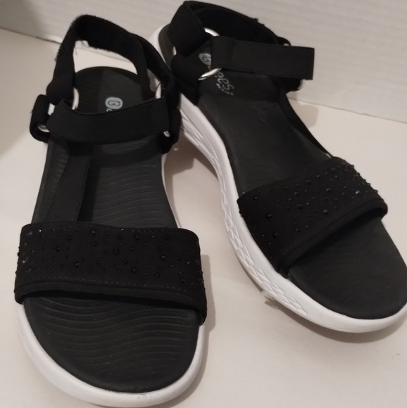 Bzees Poppyseed Sandals Knit Rhinestone - Picture 9 of 9